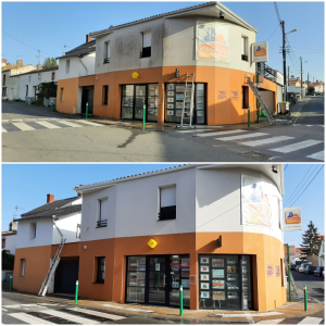Ravalement de façade à La Montagne