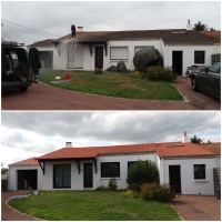 Rénovation d'un toit de pavillion à Bouguenais
