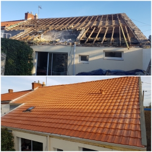 Refaire une toiture à St Jean de Boiseau